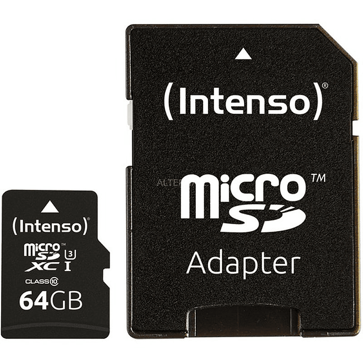 Intenso 3433490 Micro SD UHS-I profesional 64GB 2