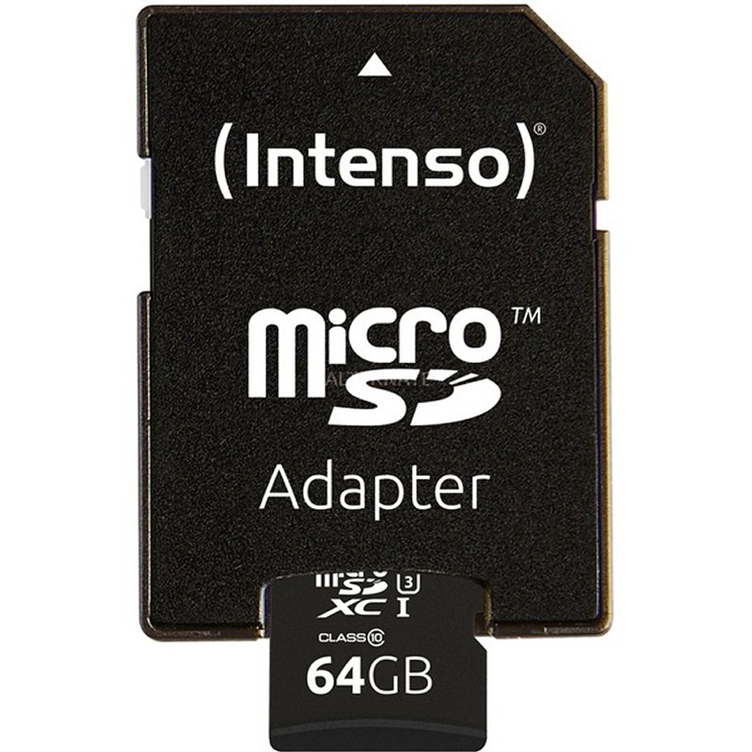 Intenso 3433490 Micro SD UHS-I profesional 64GB 3