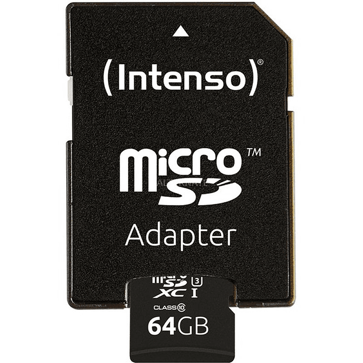 Intenso 3433490 Micro SD UHS-I profesional 64GB 3