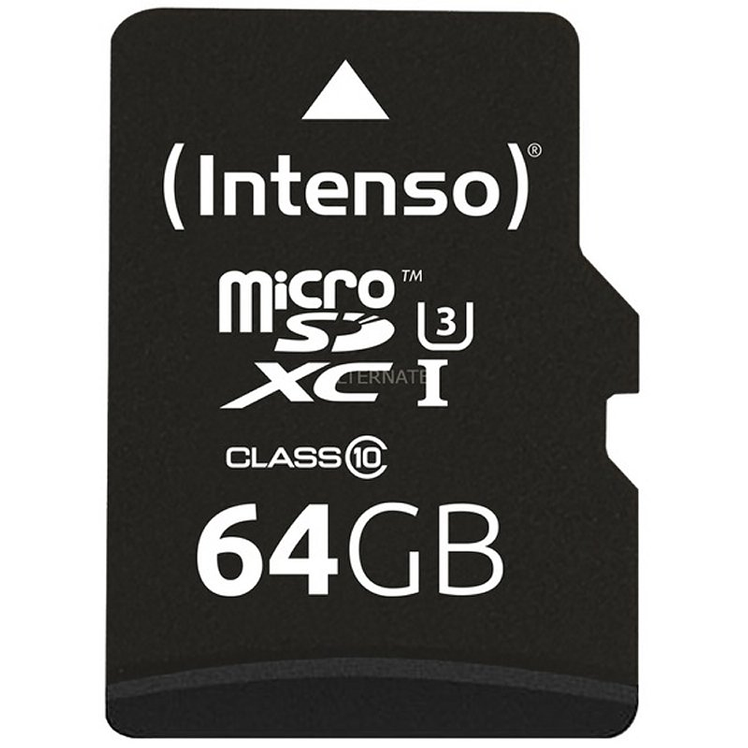 Intenso 3433490 Micro SD UHS-I profesional 64GB 4