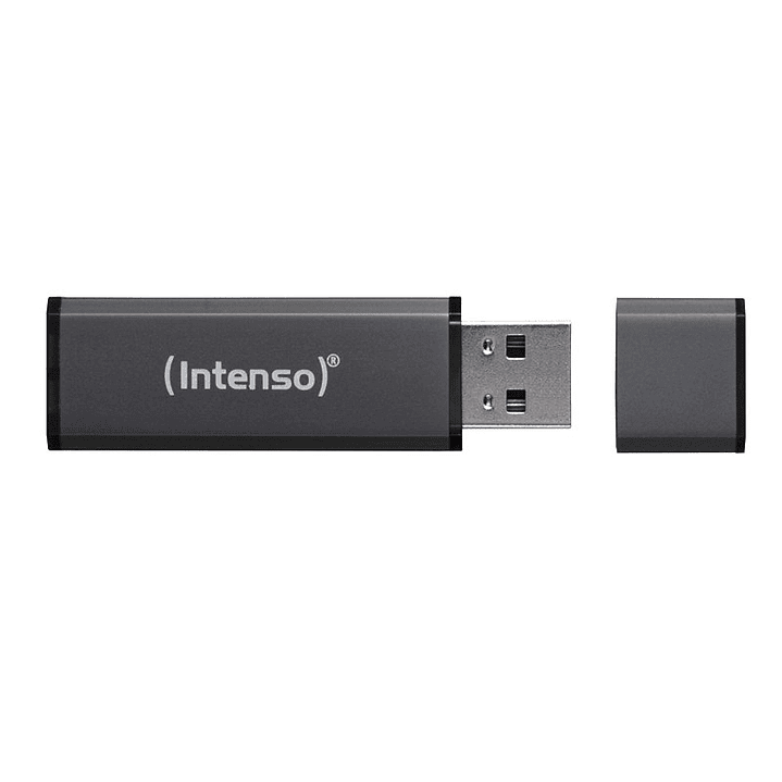 Intenso 3521491 Lápiz USB 2.0 Alu 64GB Antracita 1