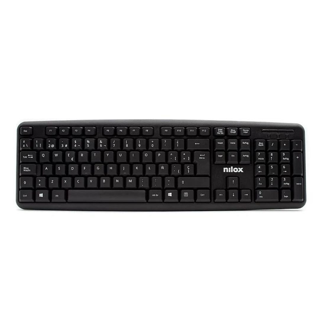 Nilox Teclado Compacto NXKBE000002 Usb Negro 1
