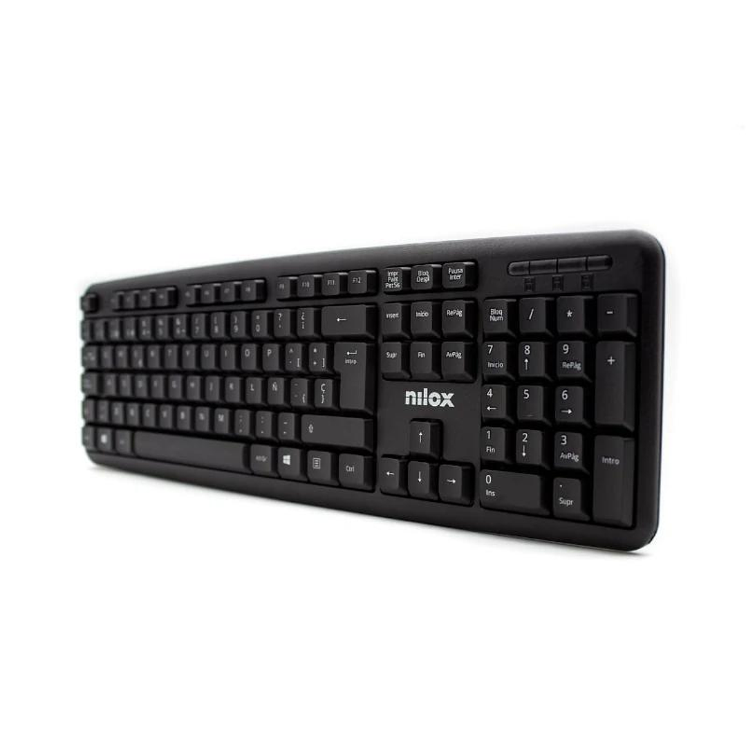 Nilox Teclado Compacto NXKBE000002 Usb Negro 2