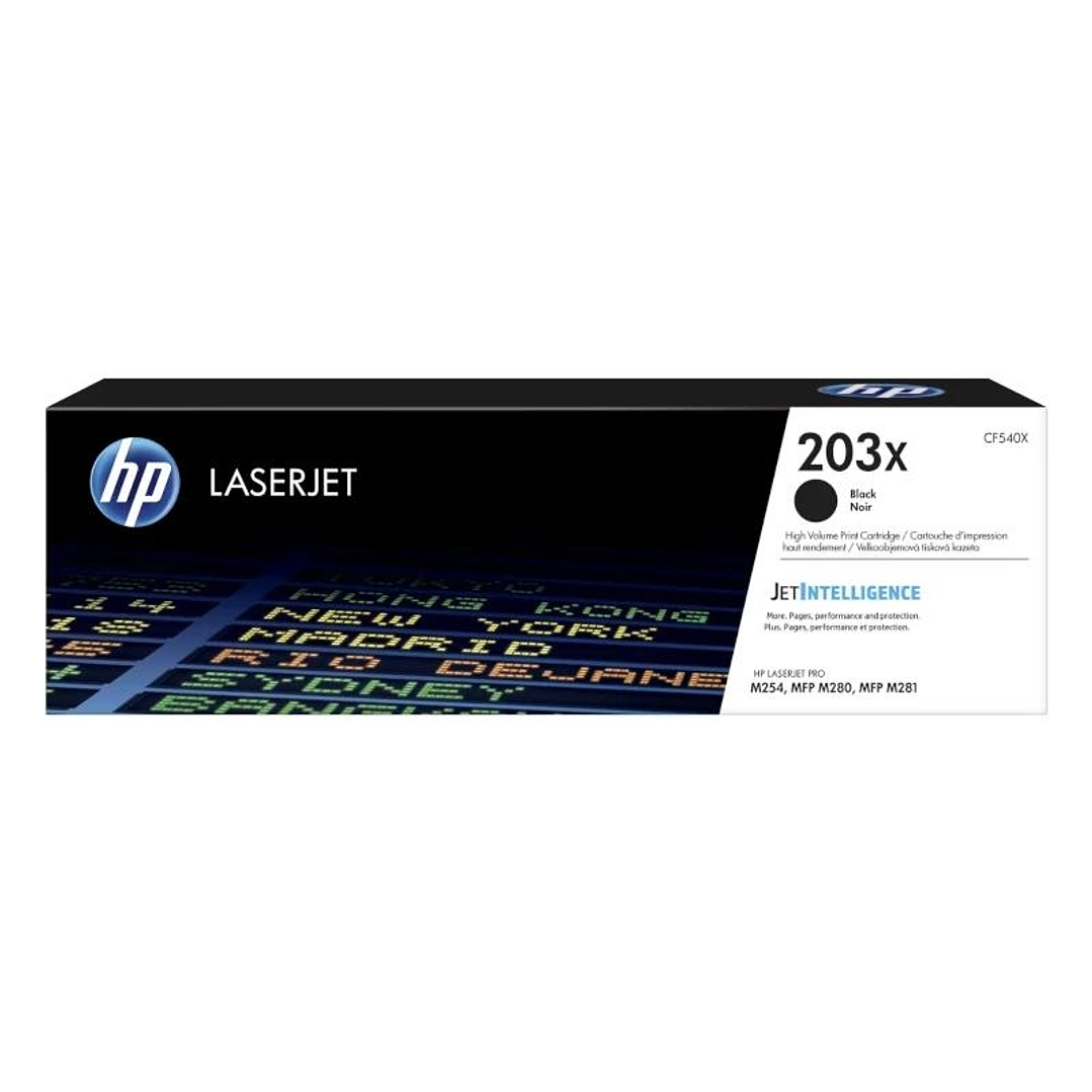 HP Tóner 203X XL Negro 1