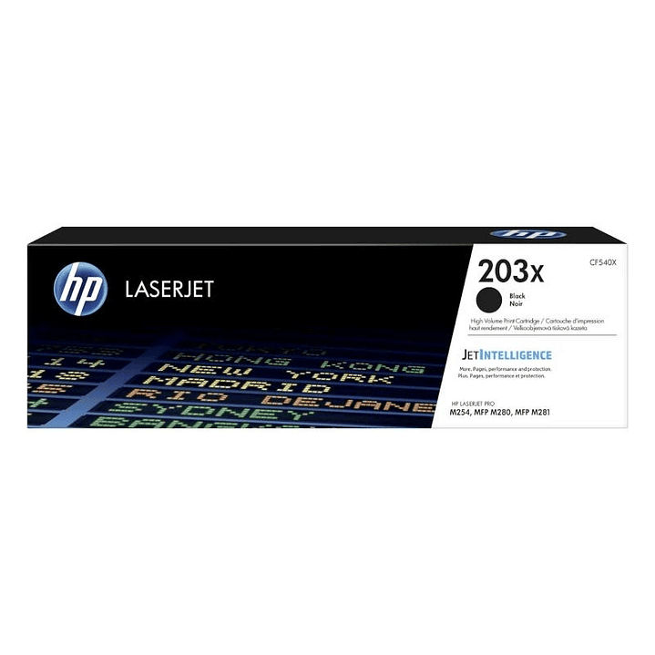 HP Tóner 203X XL Negro 1