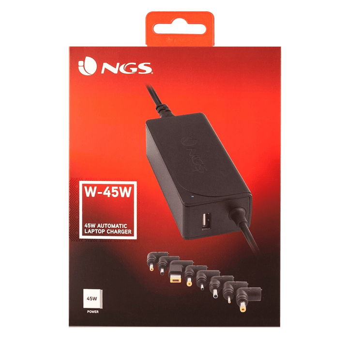 NGS  CARGADOR PARA PORTATIL 45W 2