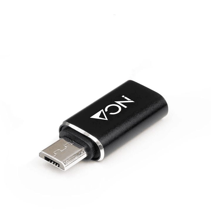 Nanocable Adaptador Micro USB/M a USB-C/H Aluminio 1
