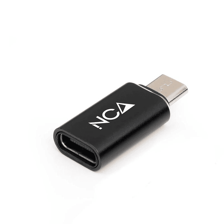 Nanocable Adaptador Micro USB/M a USB-C/H Aluminio 4