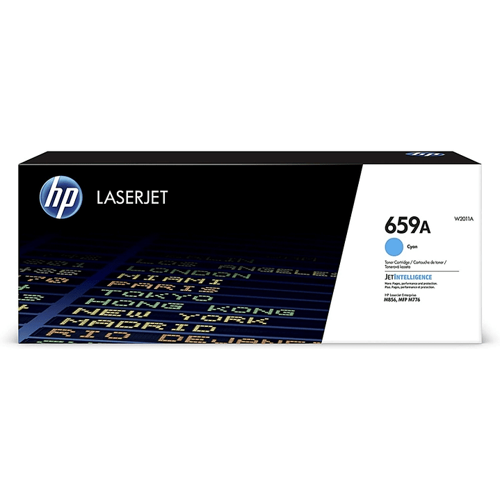 HP Tóner 659A Cyan 1