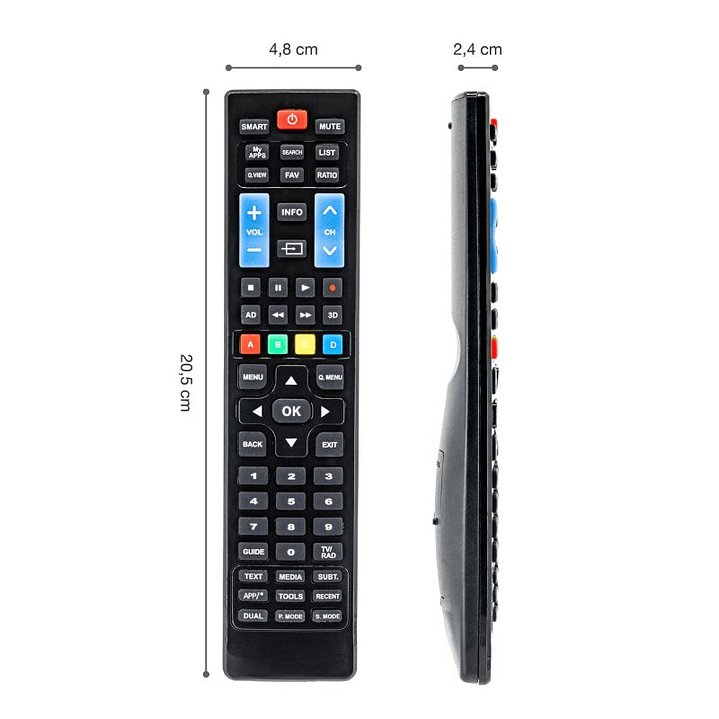 EWENT EW1575 Mando TV universal para LG y Samsung 3