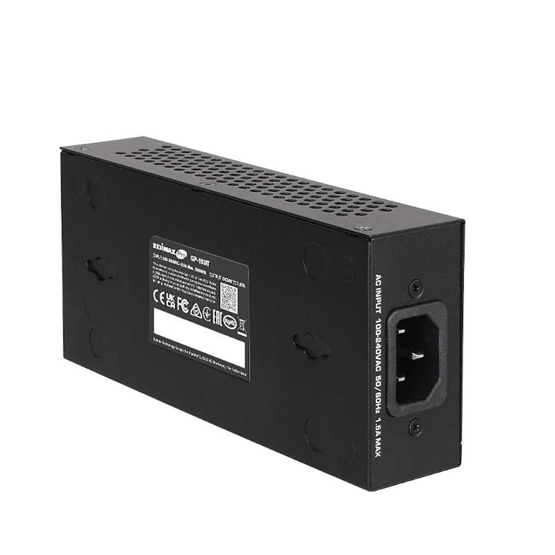 Edimax GP-103IT Inyector POE++ Gigabit 90W 3