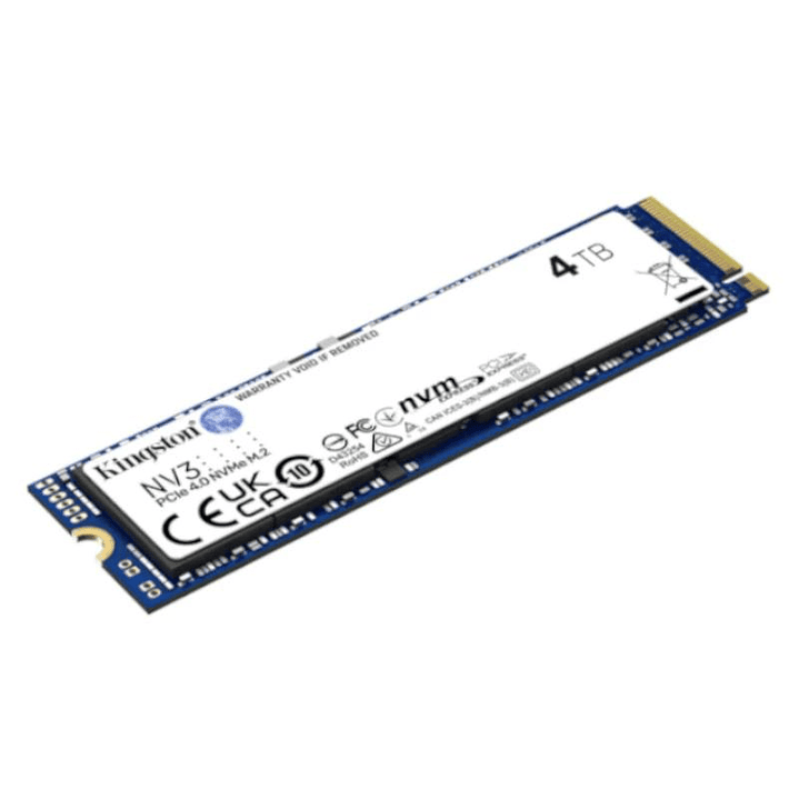 Kingston NV3 SSD 4TB PCIe NVMe Gen 4.0 2