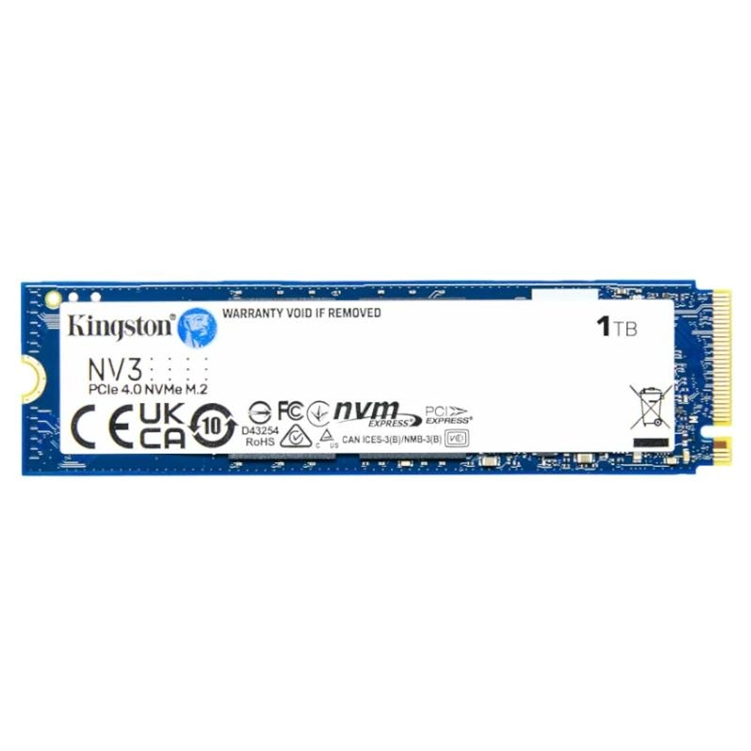 Kingston NV3 SSD 1TB PCIe NVMe Gen 4.0 1