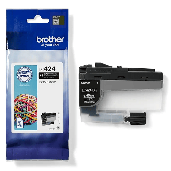 Brother Cartucho LC424BK Negro 1