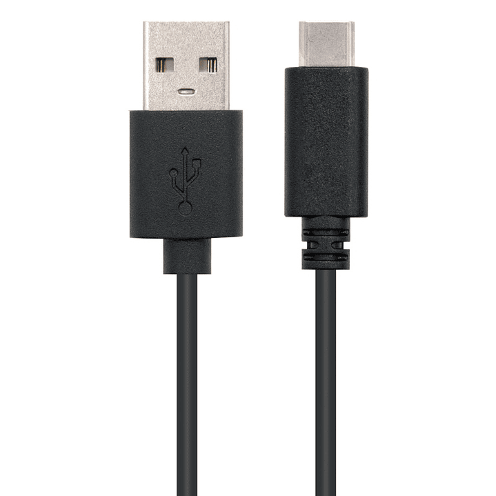 Nanocable Cable USB 2.0 3A Tipo USB-C/M-A/M 2 M 1