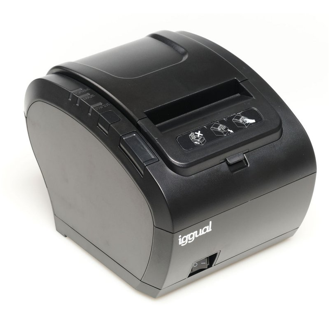 iggual Impresora Térmica TP8002 USB+RS232+Ethernet 4