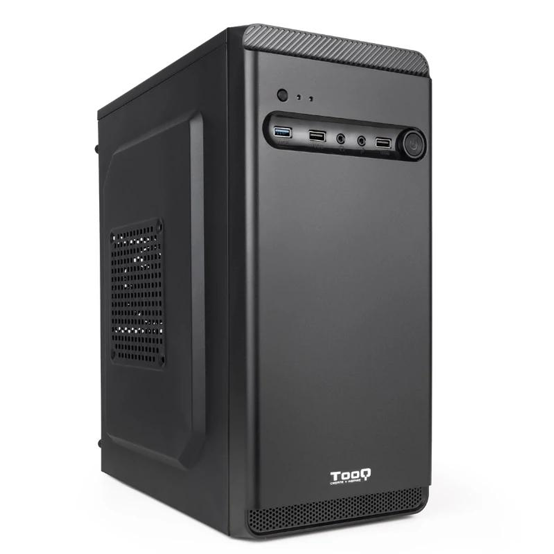 Tooq Caja Minitorre TQC-4702U3C-B Sin Fuente Negra 1