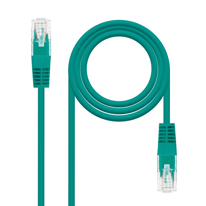 Nanocable Latiguillo RJ45 Cat. 6 UTP 3 M Verde 1