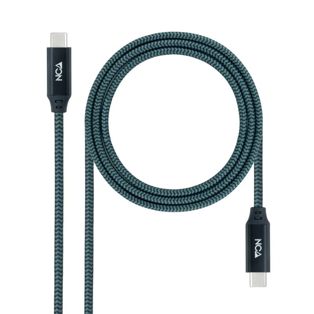 Nanocable Cable USB 3.2 Gen2x2 100W 4K USB-C 1m 1
