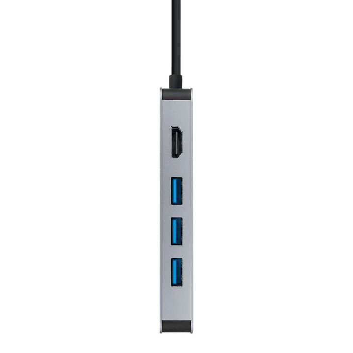 Nanocable Hub 8en1 USB-A+HDMI+USB-C PD+RJ45+TF+SD 3