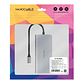 Nanocable Hub 8en1 USB-A+HDMI+USB-C PD+RJ45+TF+SD - thumbnail 4