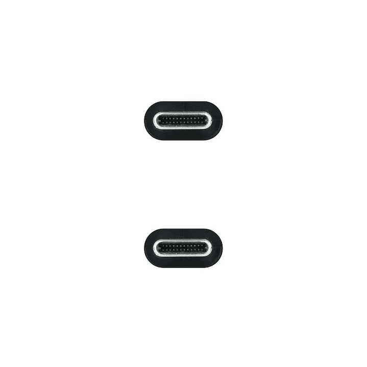 Nanocable Cable USB 3.2 Gen2x2 100W 4K USB-C 1m 3