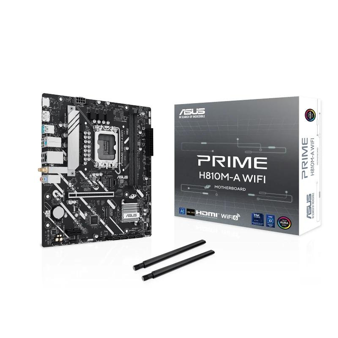 ASUS Placa Base PRIME H810M-A WIFI mATX 1851 3