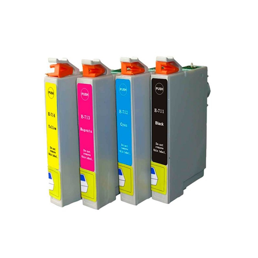 INKOEM Cartucho Compatible Epson T0712 Cian 1