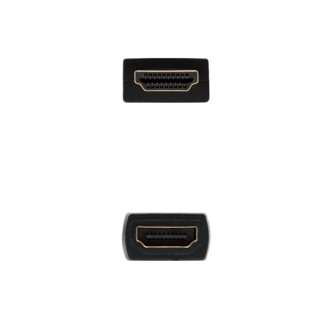 Nanocable Cable HDMI Prolongador V2.0  1M 3