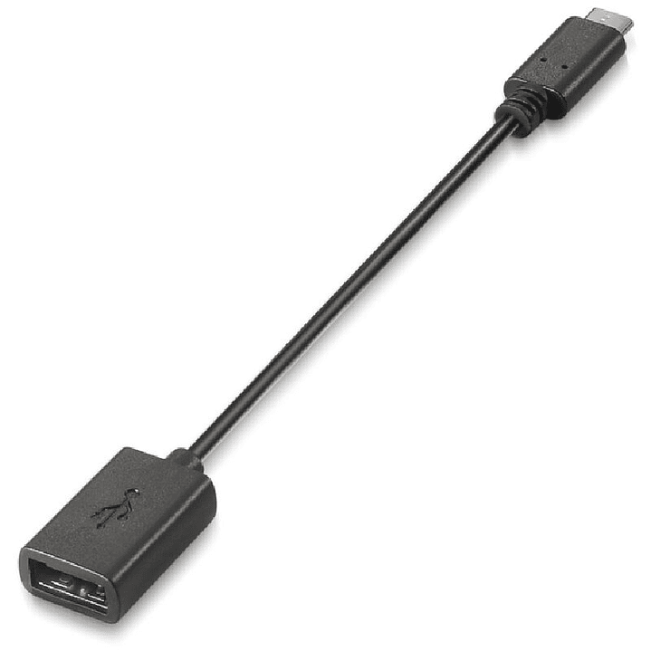 Nanocable Cable USB 2.0 3A, USB-C/M-A/F, 15cm 3