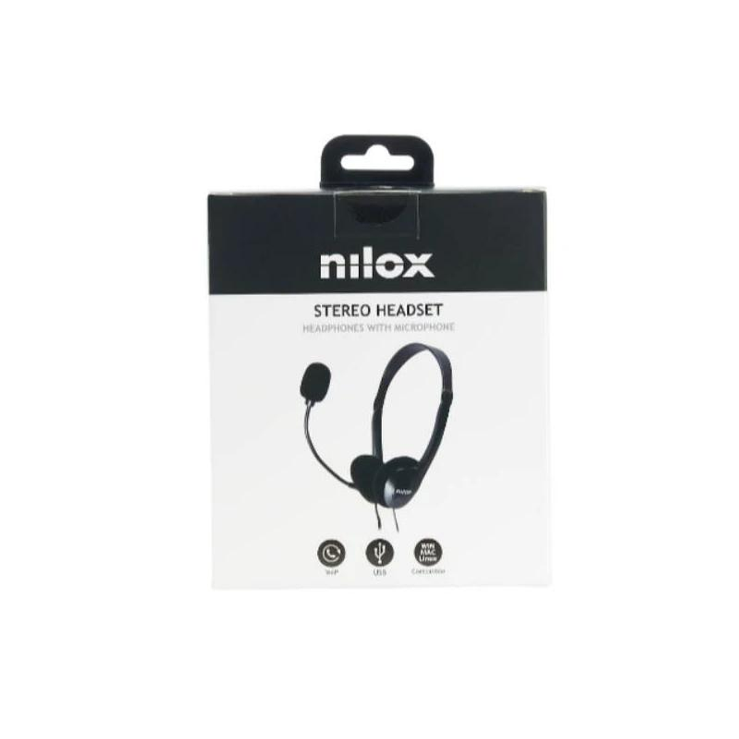 Nilox Auriculares con micrófono USB 4