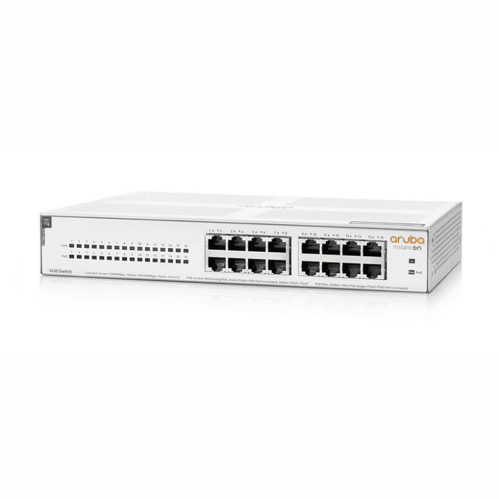 HPE NW IOn 1430 16xGbE PoE Switch 124W 1