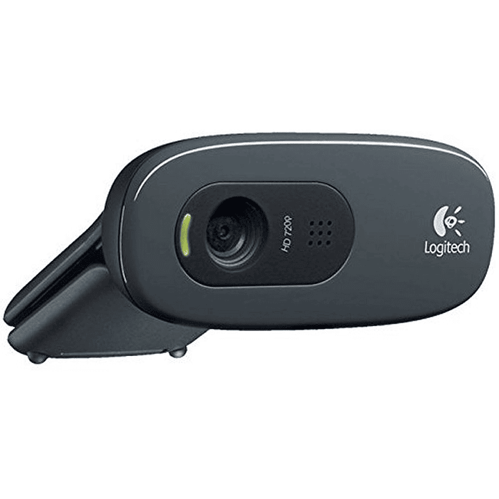 Logitech C270 WebCam HD 720p 3Mpx USB Negra 3