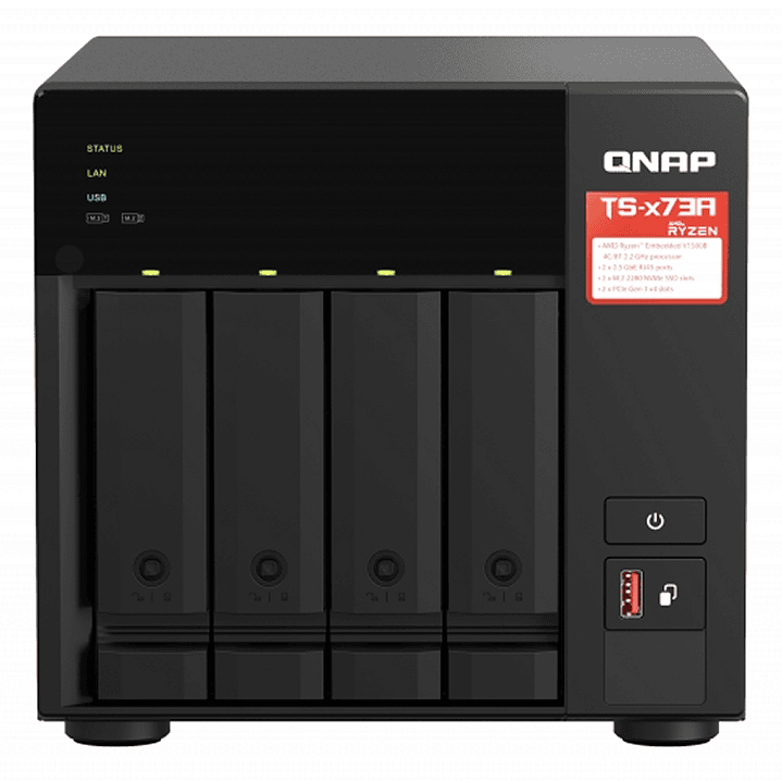 QNAP TS-473A-8G NAS 4XHDD-Bay 2x2.5GbE 4xUSB 1