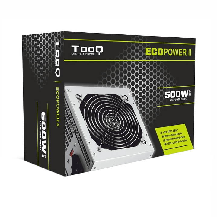 Tooq Fuente Alim. Bitensión TQEP-500S-INT 500W 3