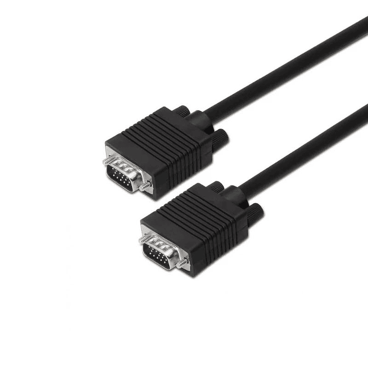 Aisens Cable SVGA HDB15/M-HDB 15/M negro 1.8m 1