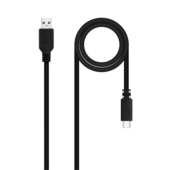 Nanocable Cable USB 2.0 3A USB-C-M/M 1.5M Negro 2