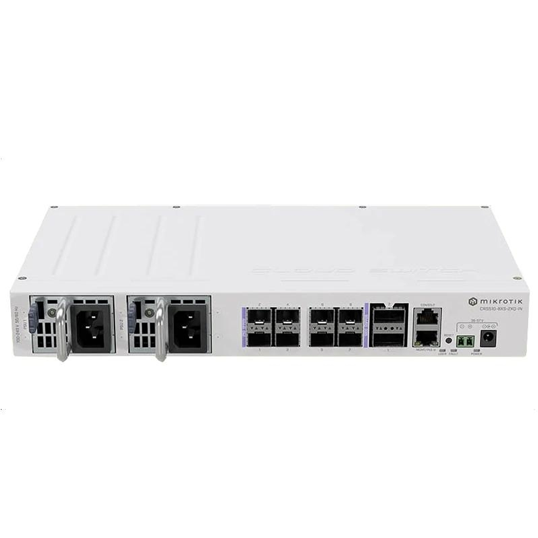 MikroTik CRS510-8XS-2XQ-IN Switch 2xQSFP28 8xSFP28 1