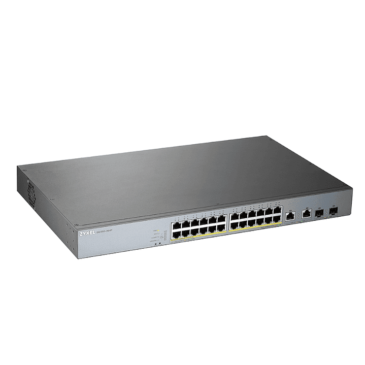 ZyXEL GS1350-26HP Switch 24xGB PoE 2xSFP 375W 4