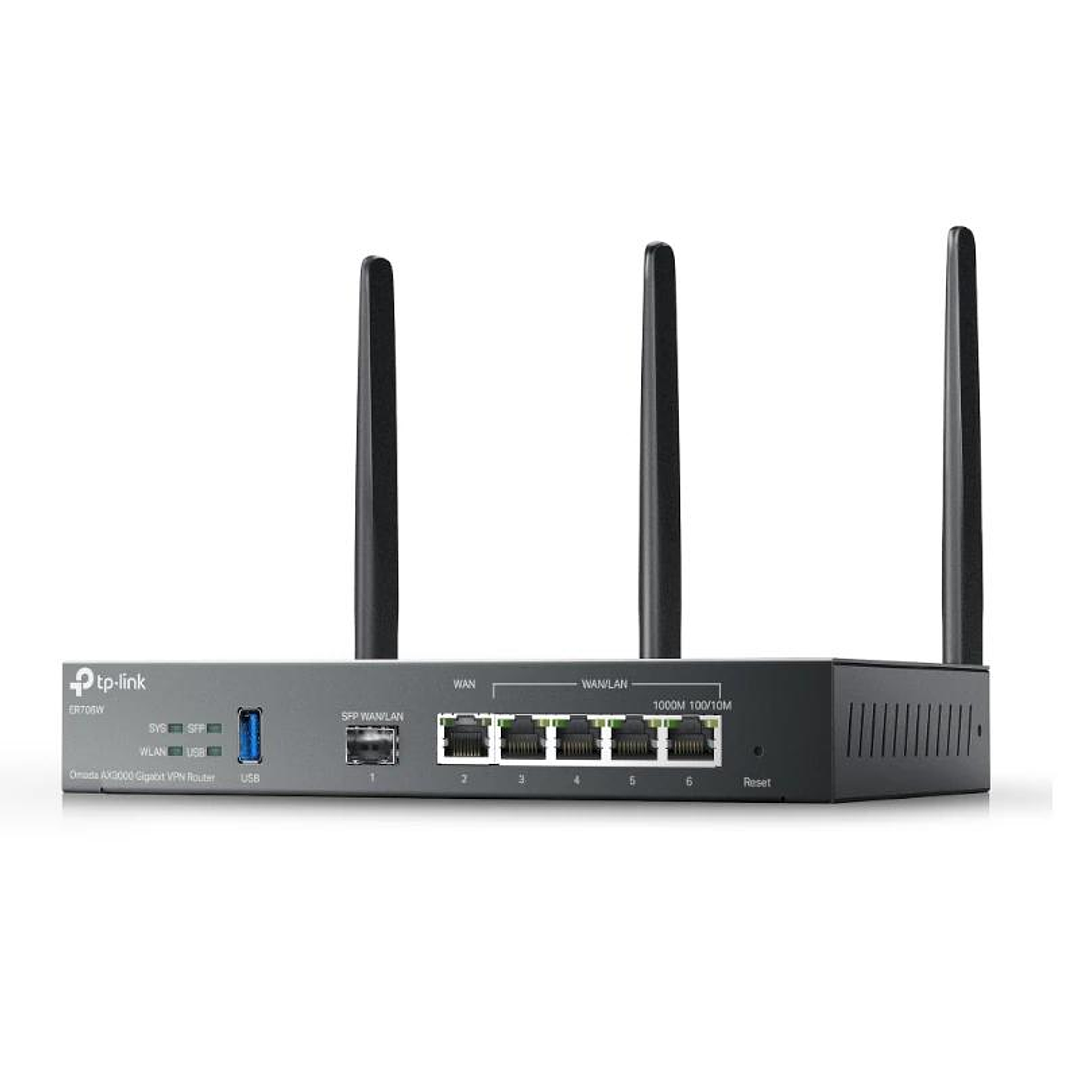 TP-Link ER706W Router WiFi6 Omada AX3000 Doble Ban 3