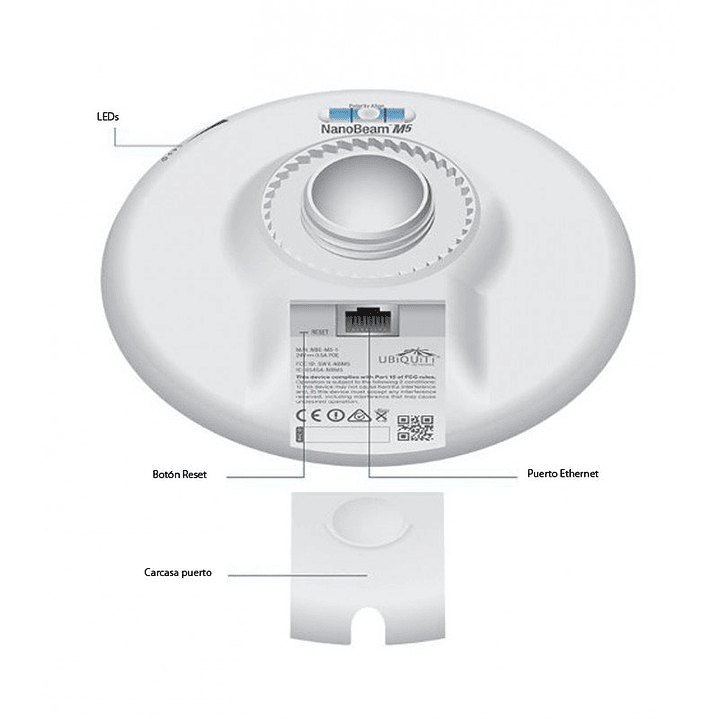Ubiquiti NanoBeam M NBE-M5-16 5GHz 16dBi 4