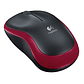 Logitech Ratón Inalámbrico M185 Rojo - Miniatura 1