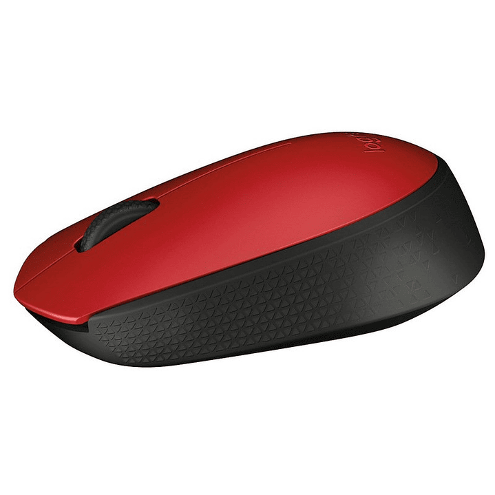 Logitech M171 Ratón Inalámbrico 1000 dpi Neg/Rojo 3