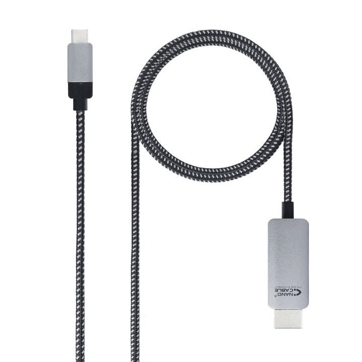 Nanocable Cable Conversor USB-C/M a HDMI/M 3 M 1