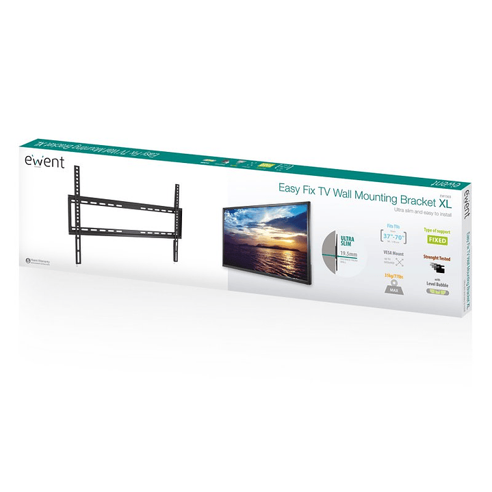 EWENT EW1503 soporte TV pared Bracket XL, 37 - 70