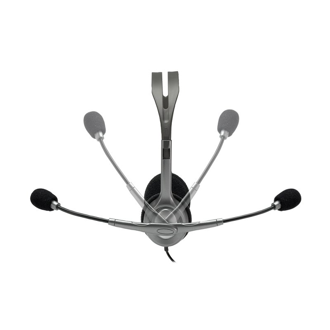 Logitech Auricular+Mic H111 Negro 4