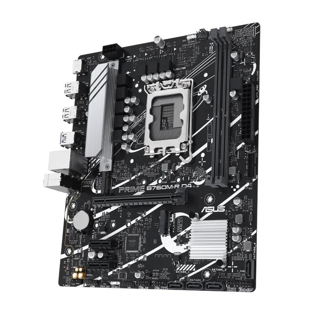 ASUS Placa Base PRIME B760M-R D4 mATX 1700 2