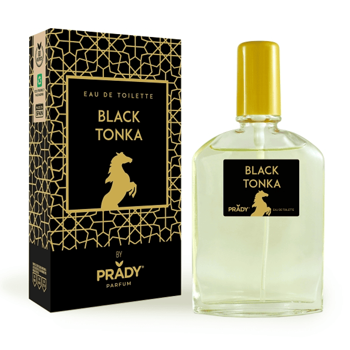 Prady Colonia Unisex Black Tonka - Frasco de 90 ml - Spray Pulverizador 1