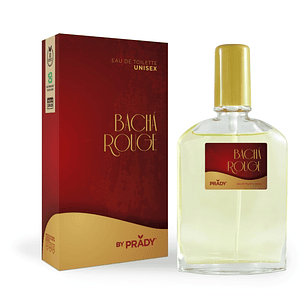 Prady Colonia Unisex Bacha Rouge - Frasco de 90 ml - Spray Pulverizador