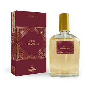 Prady Colonia Unisex Oud Alhambra - Frasco de 90 ml - Spray Pulverizador